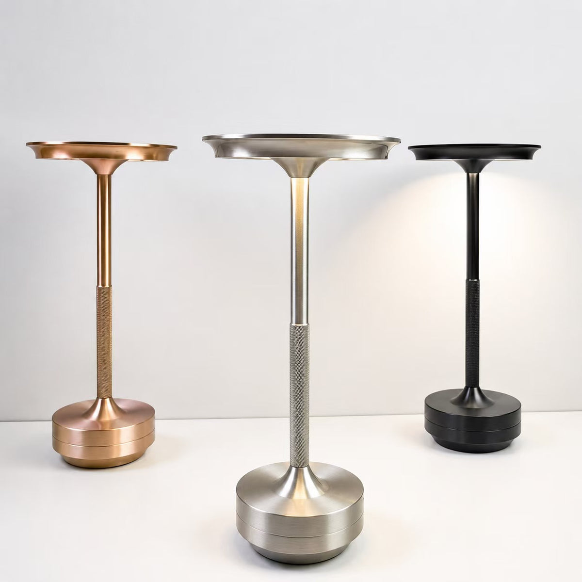 LED UFO Metal Table Lamp with Touch Dimming