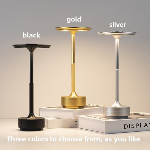 LED UFO Metal Table Lamp with Touch Dimming